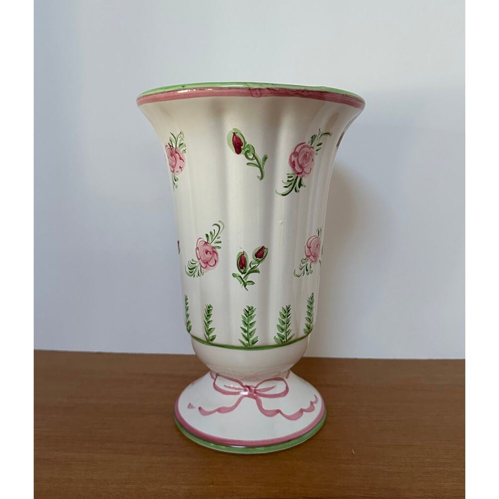 Vintage Ceramic Vase from Portugal
